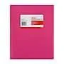 Staples Matte 2-Pocket Plastic Portfolio Folder with Fasteners,