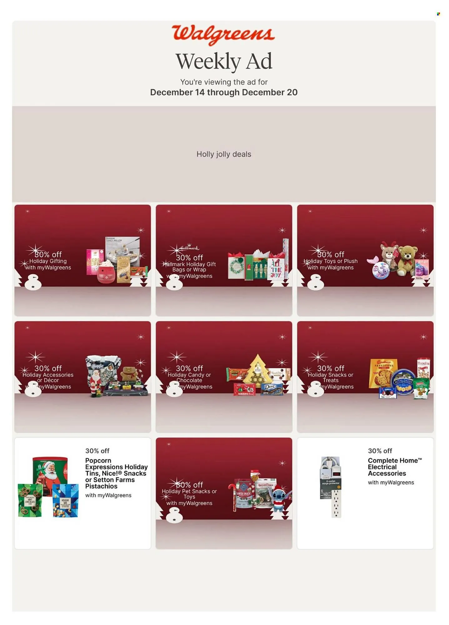 Weekly ad Walgreens weekly ad from December 14 to December 20 2025 - Page 1
