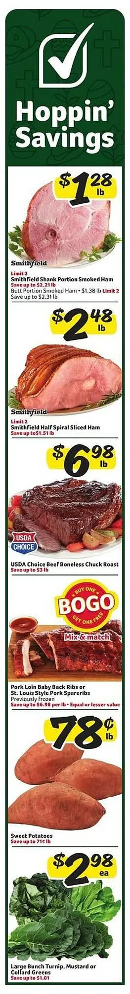 Weekly ad Harveys Supermarkets Weekly Ad from April 16 to April 22 2025 - Page 2