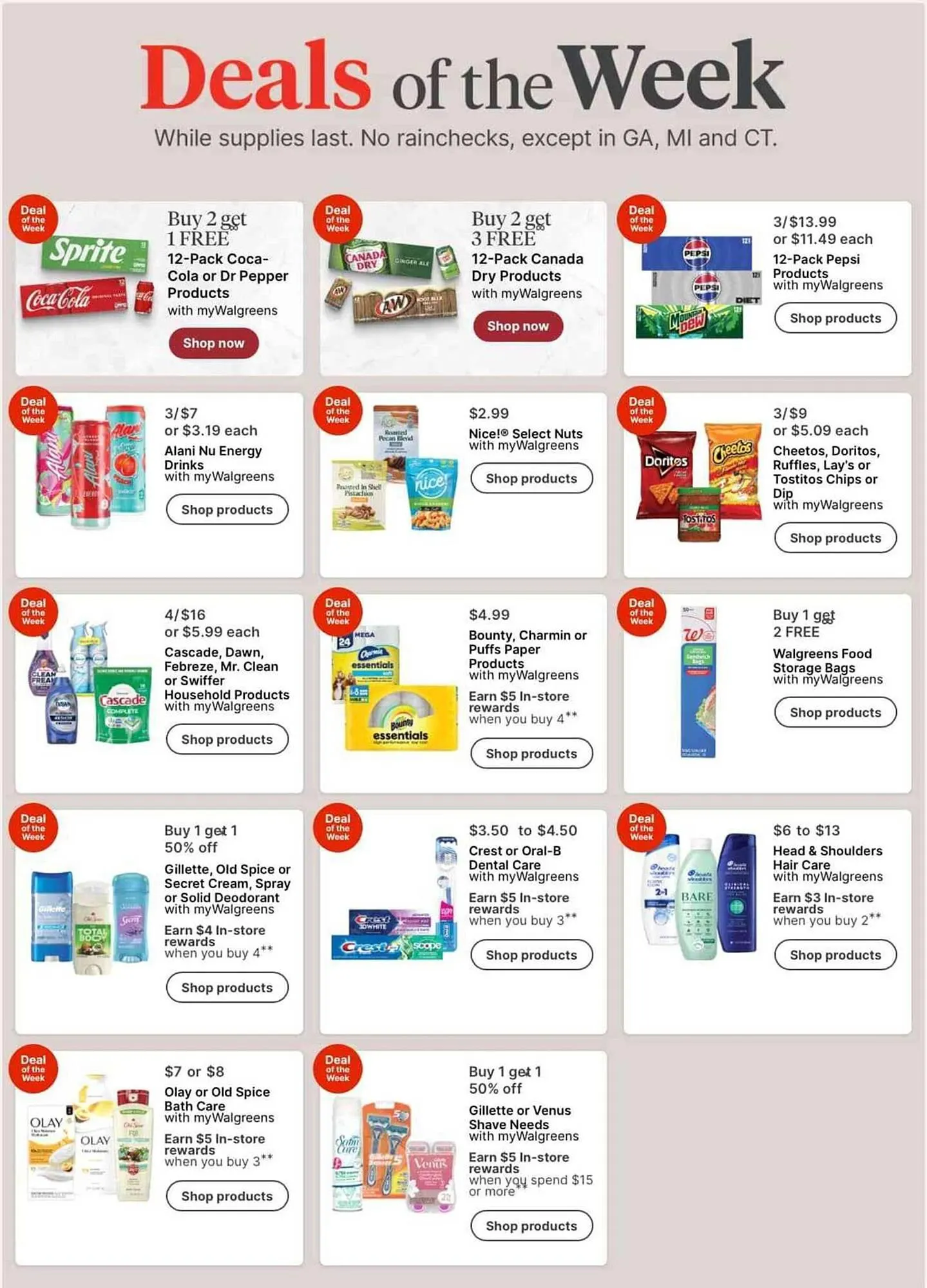 Weekly ad Walgreens weekly ad from October 26 to November 1 2025 - Page 1