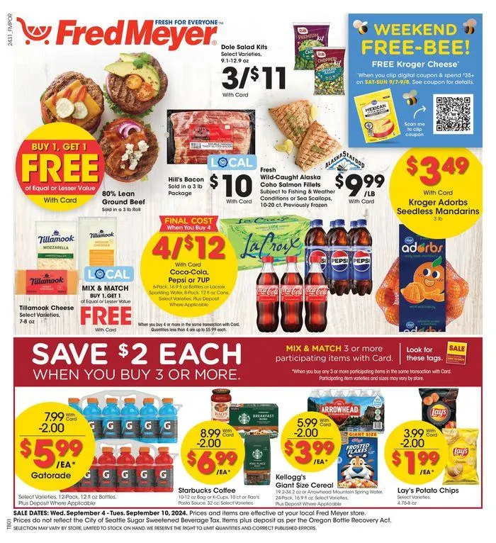 Weekly ad Weekly Circular from September 4 to September 10 2024 - Page 1