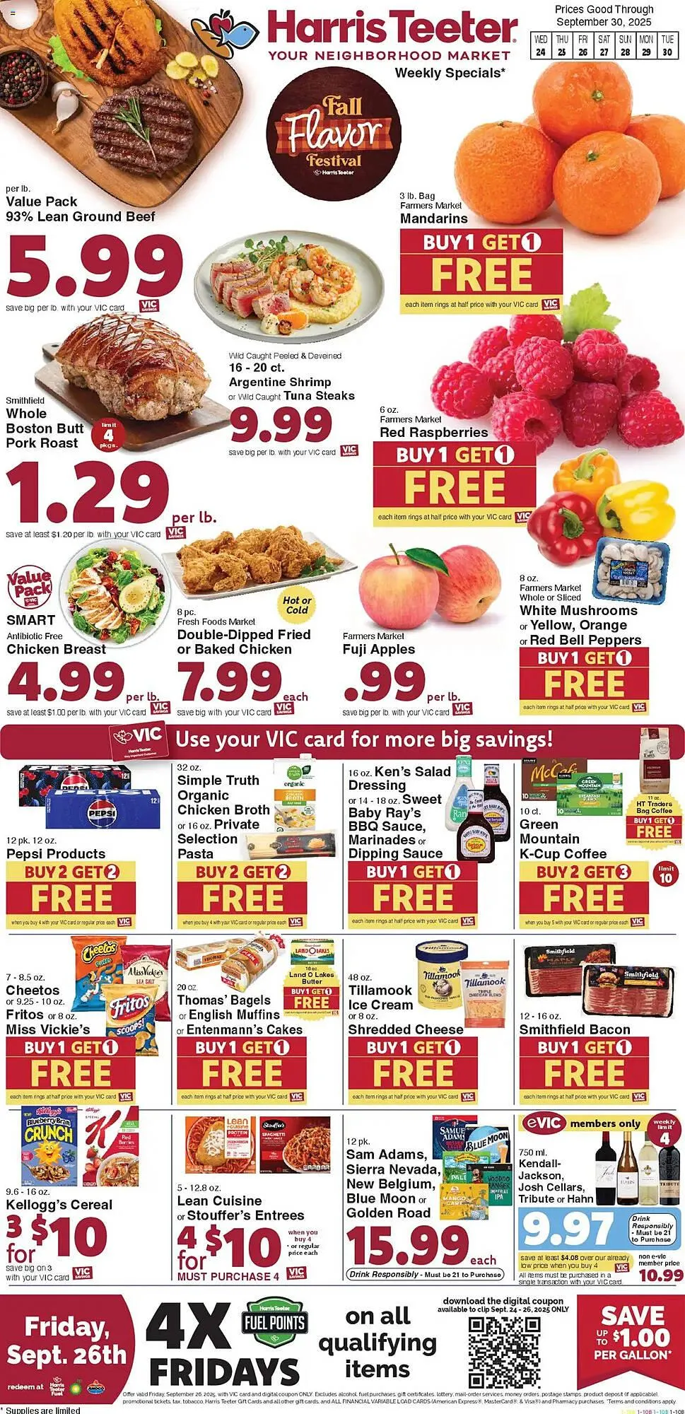 Weekly ad Harris Teeter weekly ad from September 24 to October 1 2025 - Page 1