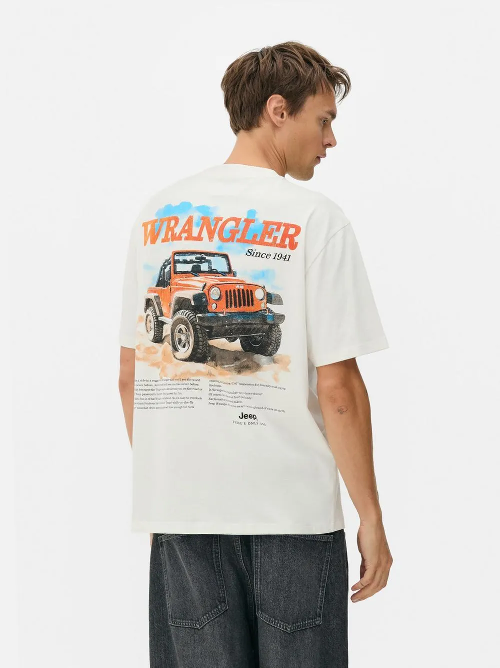 Camiseta con gráfico de Jeep