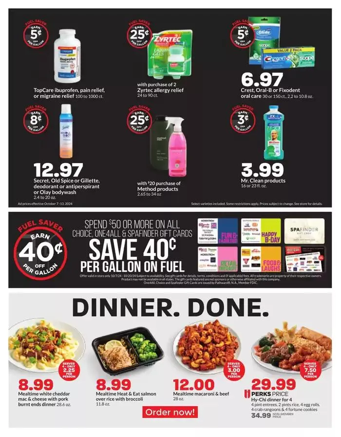 Weekly ad Great offer for all customers from October 7 to October 13 2024 - Page 8