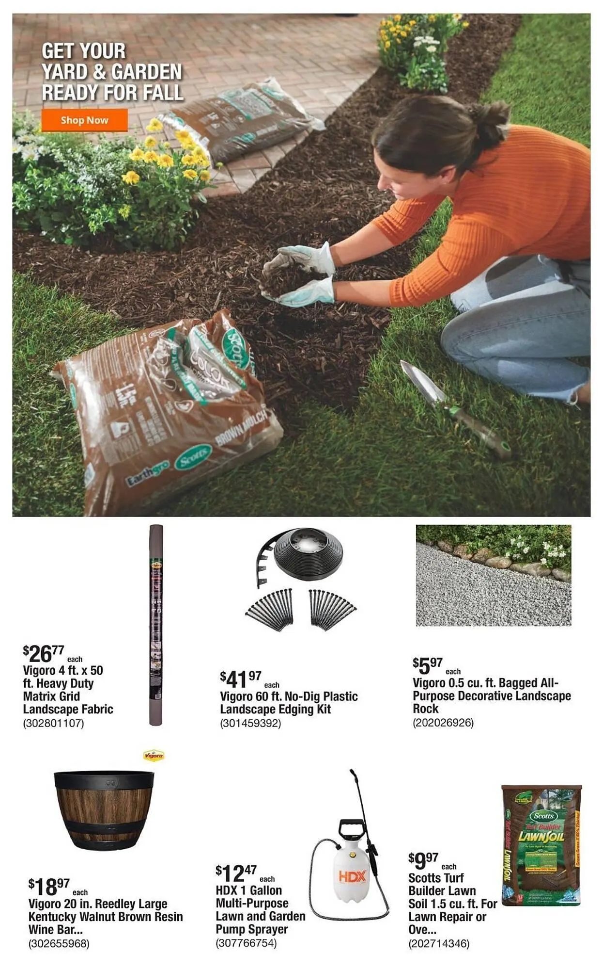 Weekly ad The Home Depot flyer from September 29 to October 6 2025 - Page 2