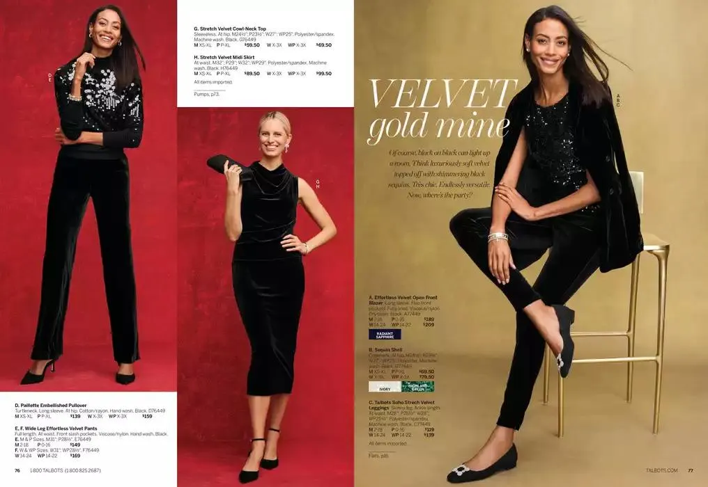 Weekly ad Talbots What’s in a WISH? from November 16 to November 30 2024 - Page 39