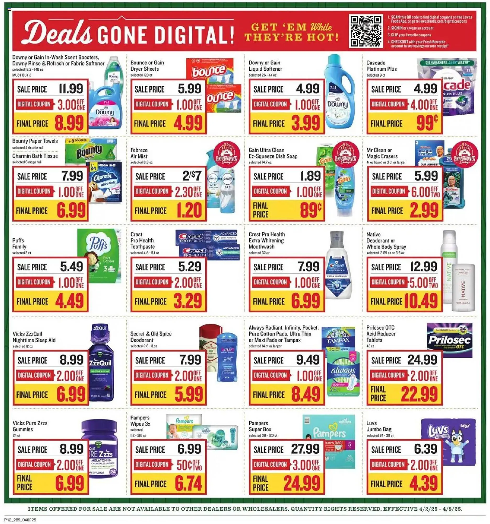Weekly ad Lowes Foods Weekly Ad from April 2 to April 8 2025 - Page 12
