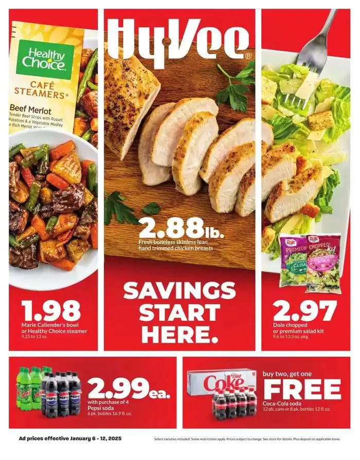 Weekly ad Save now with our deals from January 6 to January 12 2025 - Page 1