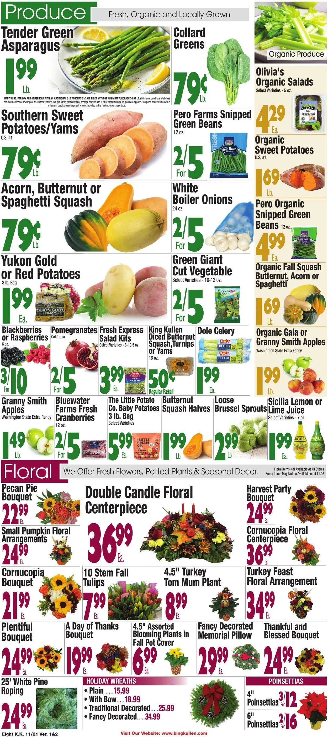 Weekly promotion King Kullen Current weekly ad spanning from November 20 to November 27 2025 - Page 8 for Catalogue 365