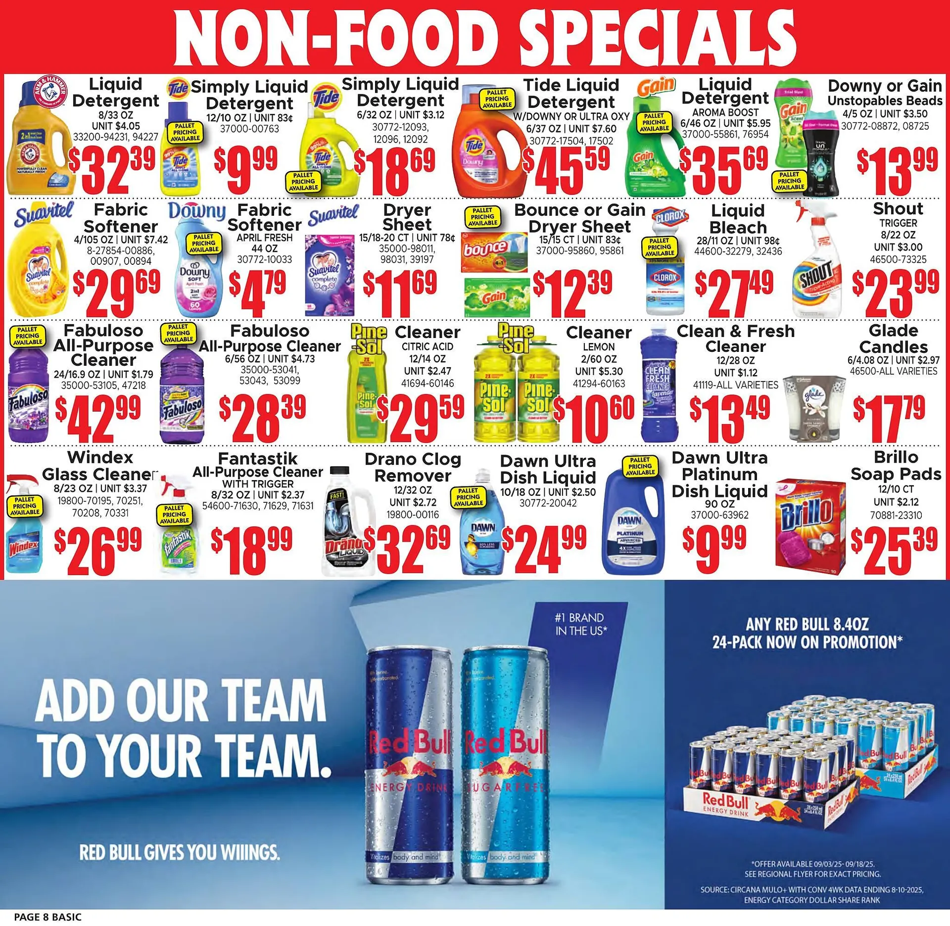 Weekly promotion Jetro flyer spanning from September 3 to September 18 2025 - Page 8 for Catalogue 365