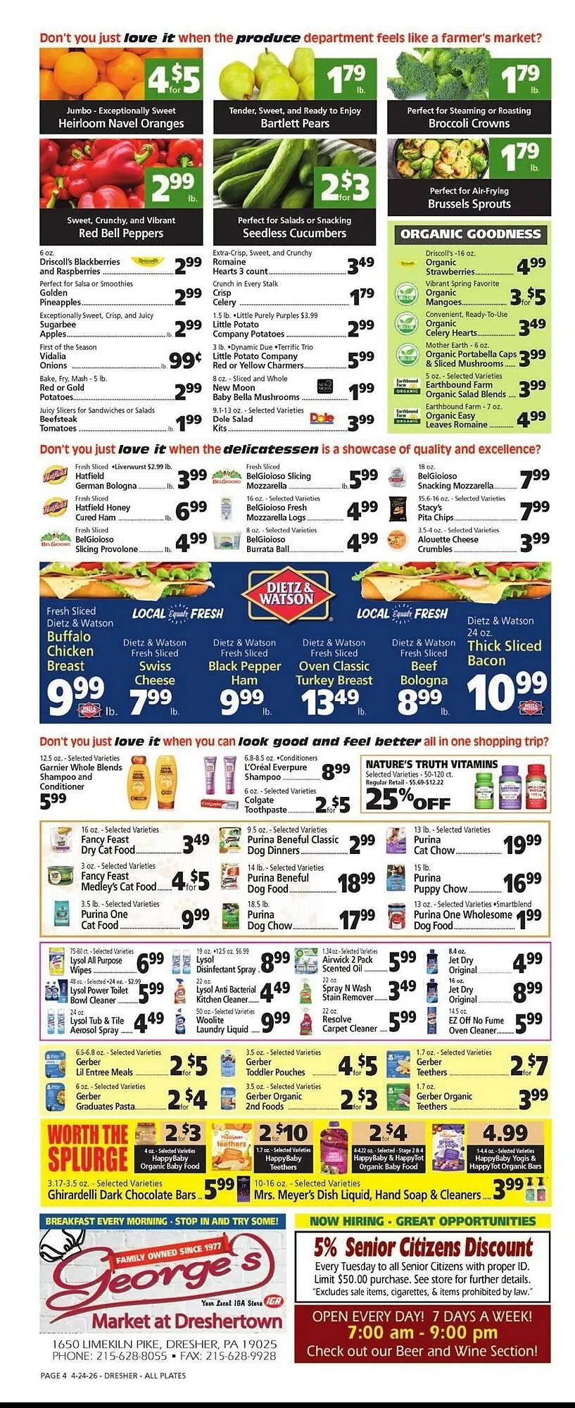 Weekly ad George's Market weekly ad from April 24 to April 30 2026 - Page 4