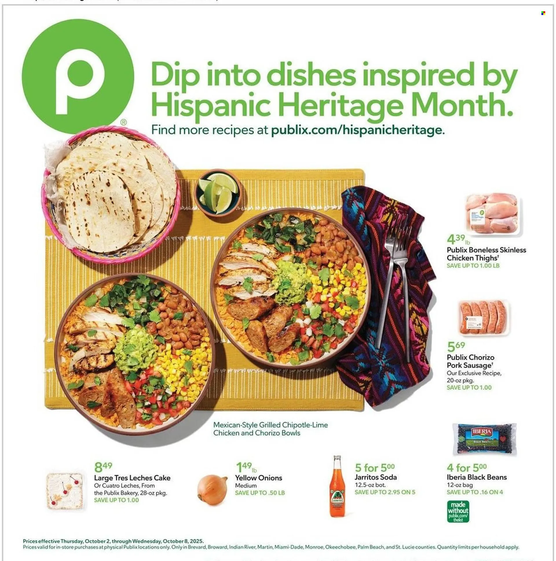 Weekly ad Publix weekly ad from October 2 to October 8 2025 - Page 1