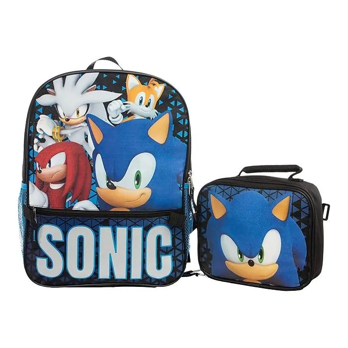 Accessory Innovations Sonic the Hedgehog Backpack Set,