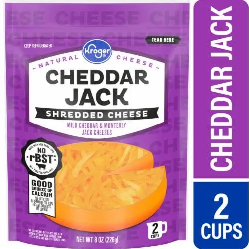 Kroger® Cheddar Jack Shredded Cheese