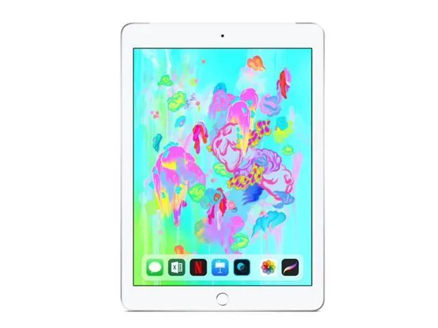 Apple iPad (6th Generation) MR7G2LL/A 32GB 9.7" 2048 x 1536 Tablet iOS Silver