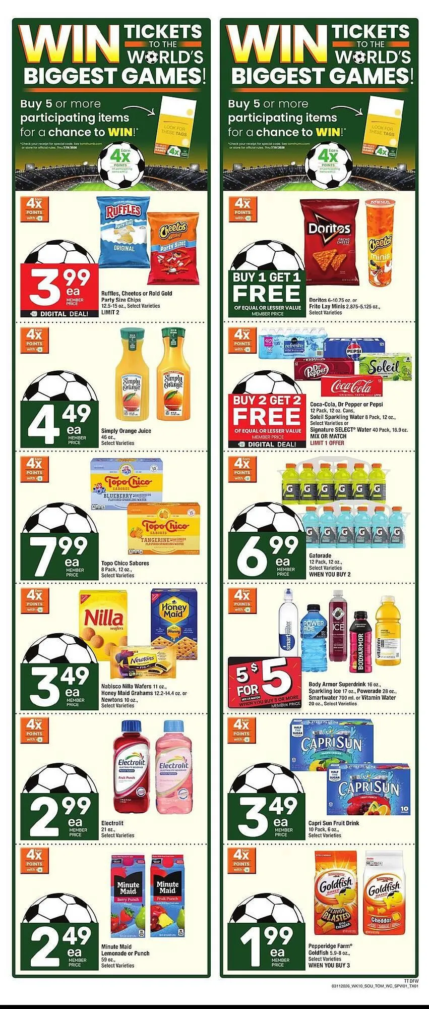 Tom Thumb weekly ad - 1