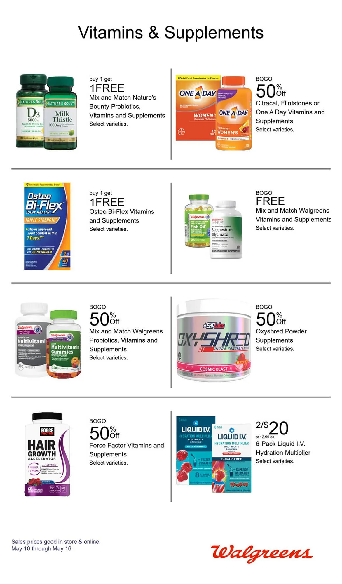 Weekly ad Walgreens weekly ad from May 10 to May 16 2026 - Page 10