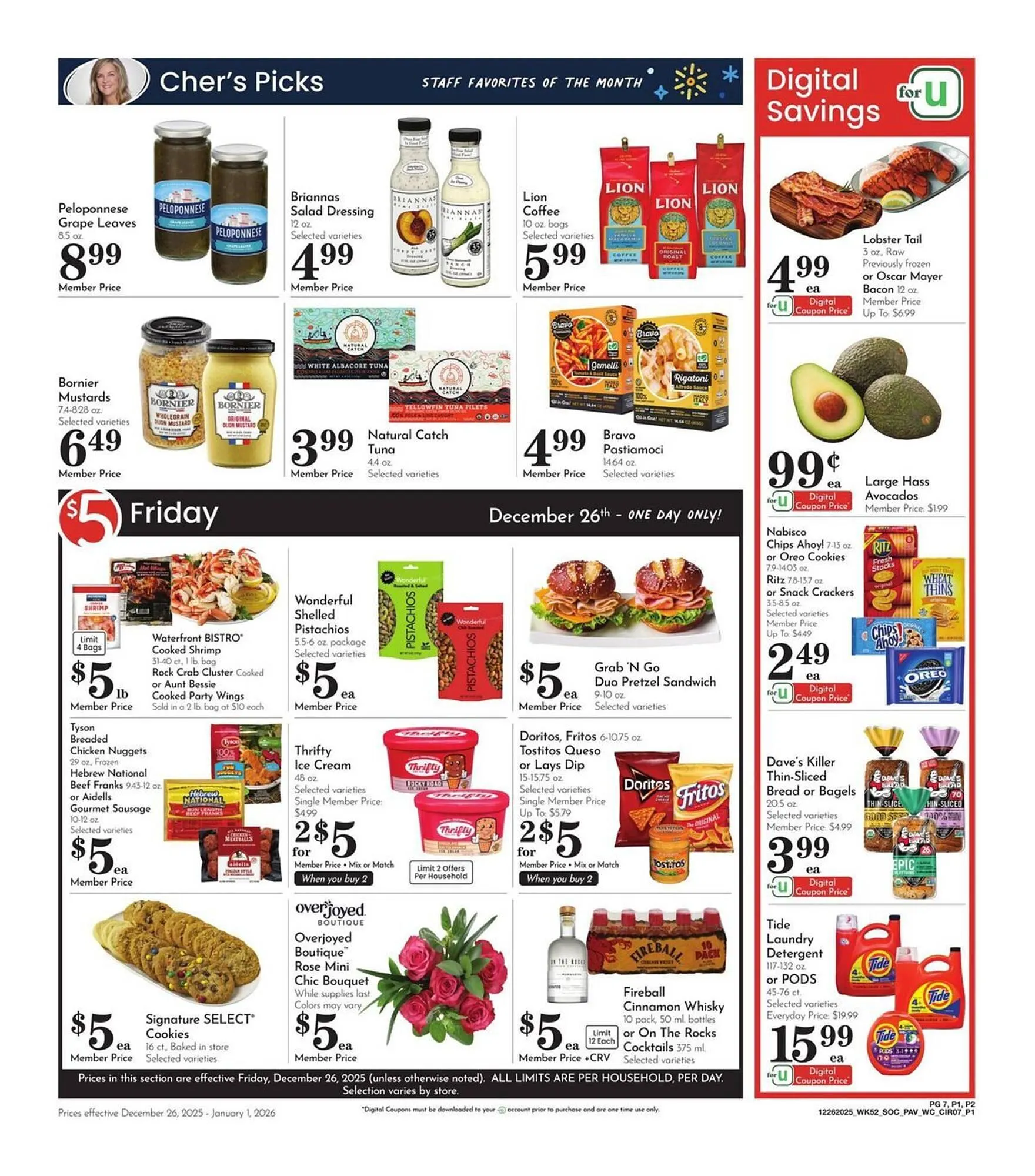 Weekly ad Pavilions weekly ad from December 26 to January 1 2026 - Page 7