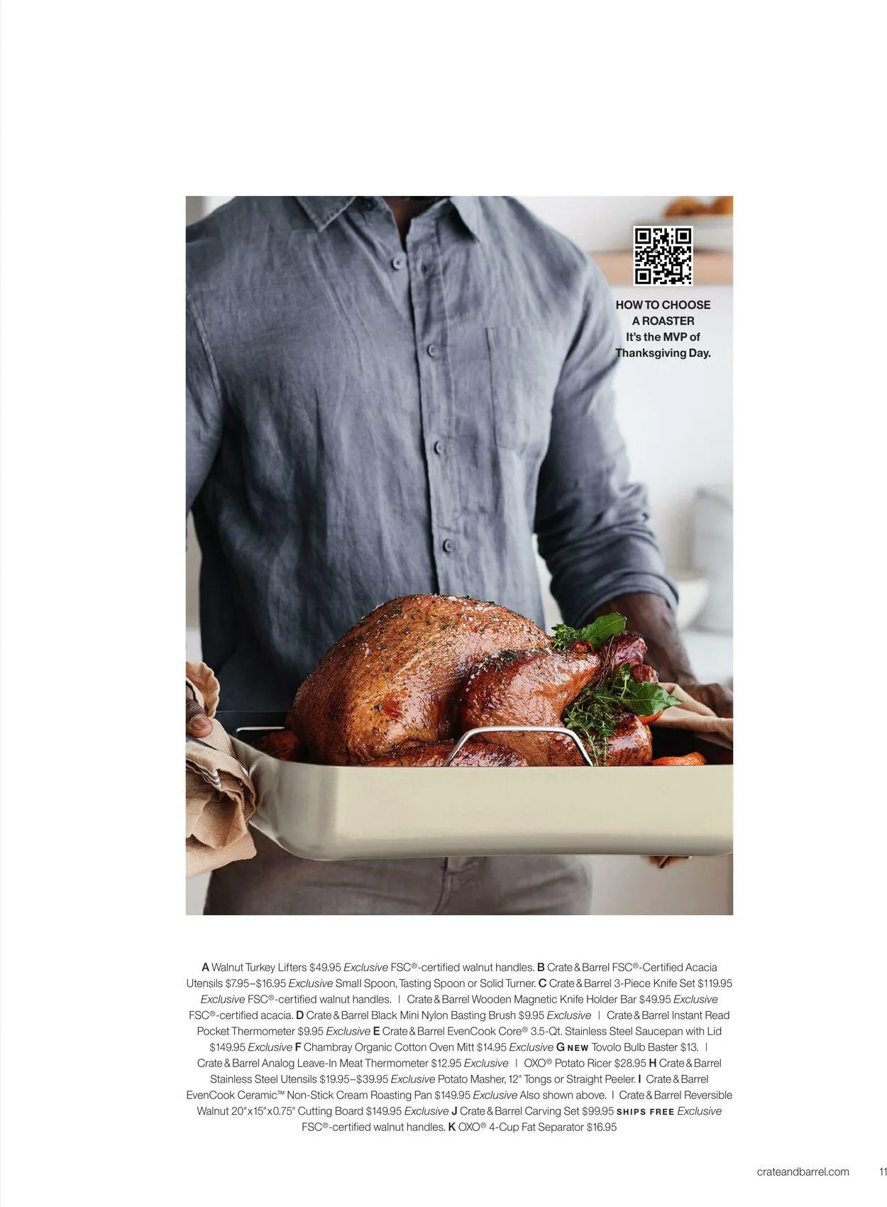 Weekly ad Crate & Barrel from November 4 to January 1 2025 - Page 11