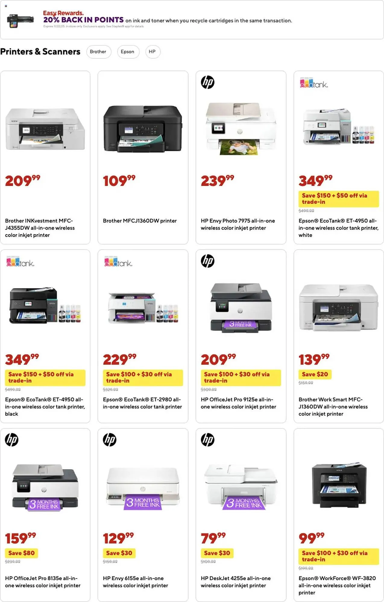Weekly ad Staples weekly ad from November 16 to November 22 2025 - Page 5