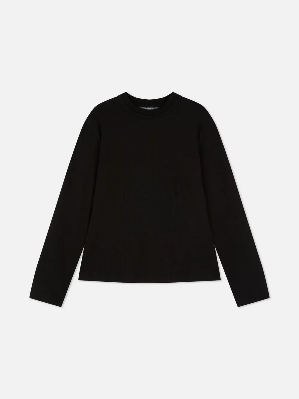 Cinched Long-Sleeve Tee