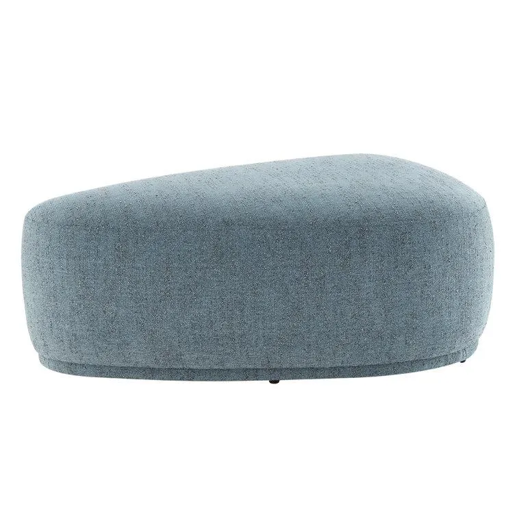 Adna 44'' Triangular Upholstered Ottoman