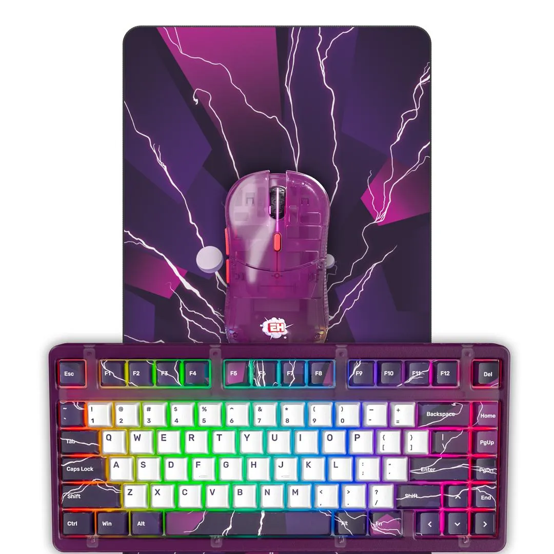 NickEh30 x Ghost K75 Keyboard Combo - Lightning Energy