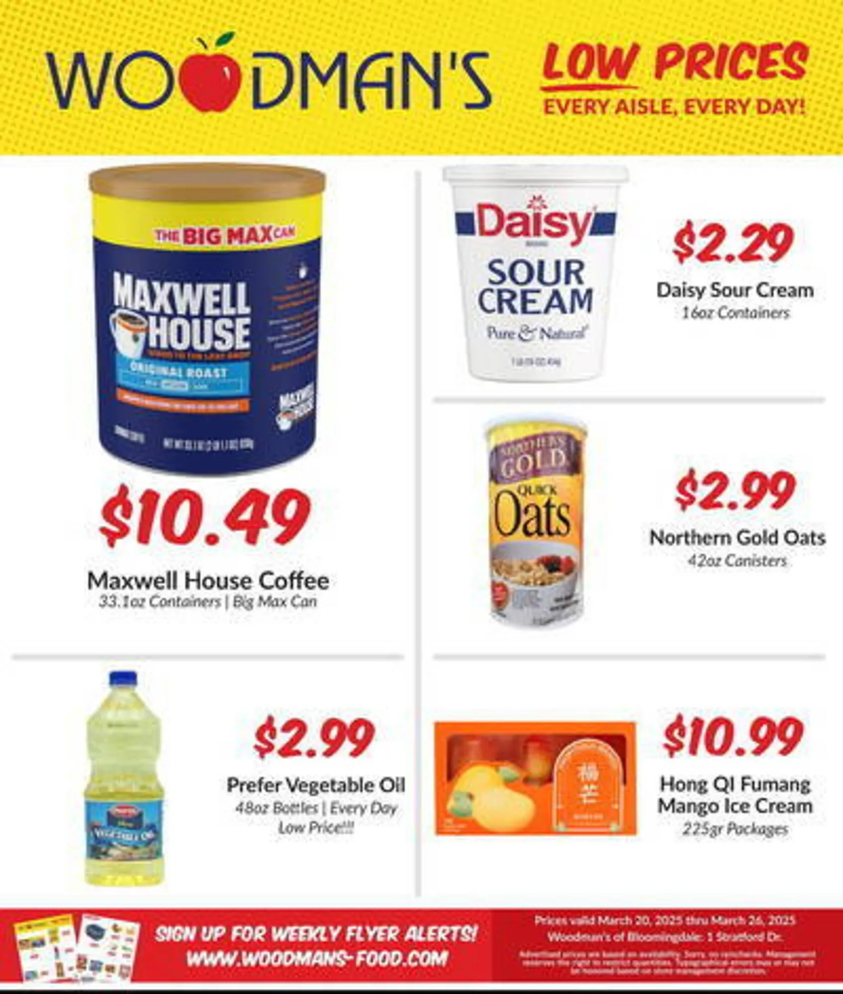 Weekly ad Woodman's Weekly Ad from March 20 to March 26 2025 - Page 1