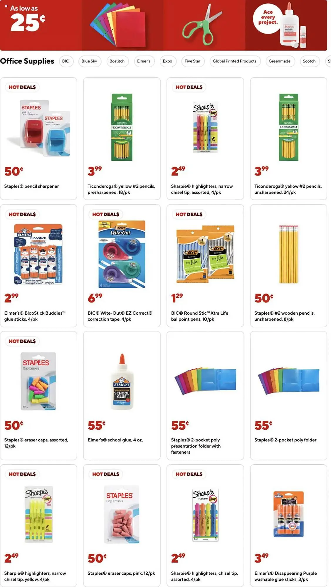 Weekly ad Staples Weekly Ad from August 18 to August 23 2025 - Page 2