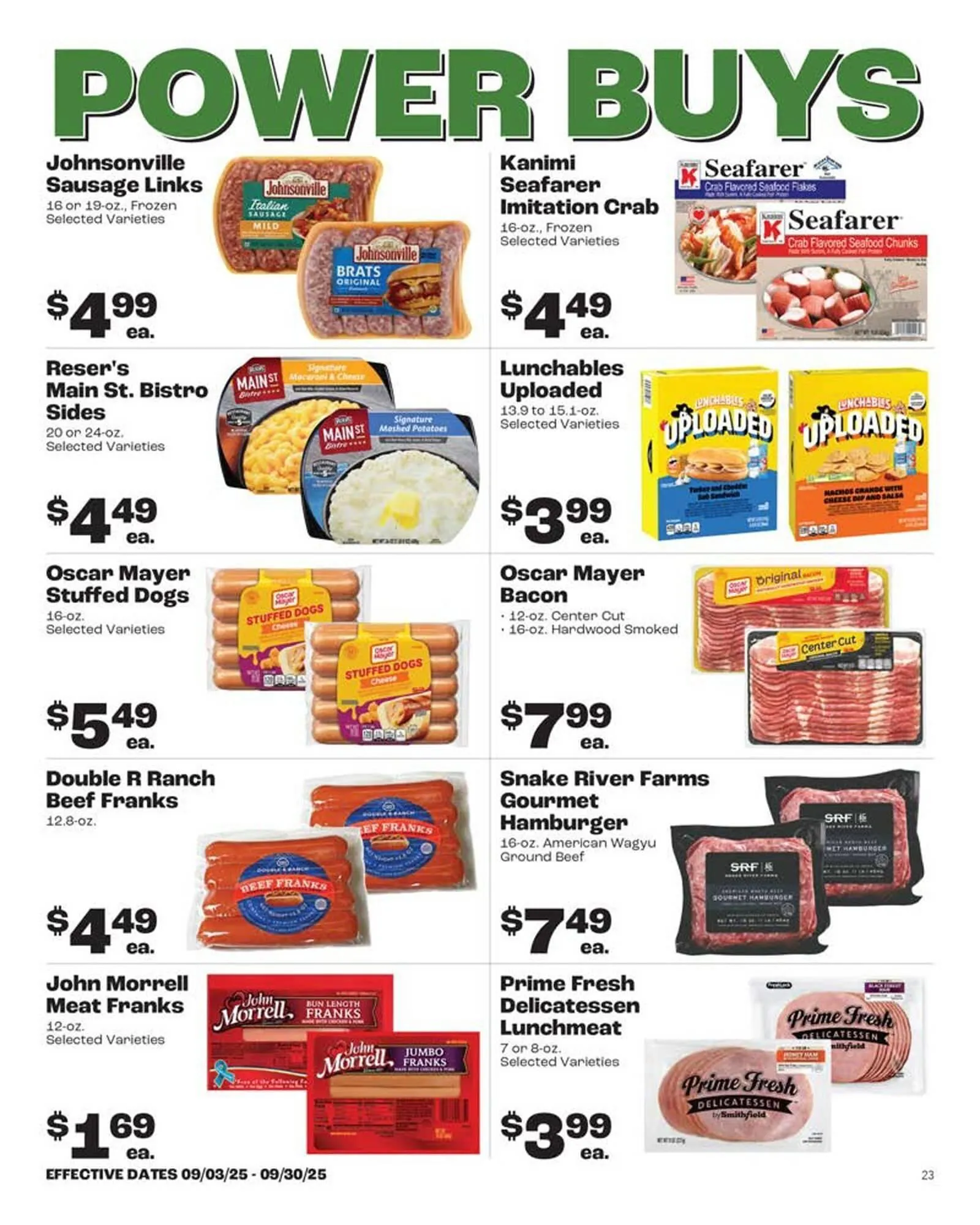 Weekly ad Rosauers weekly ad from September 18 to September 18 2025 - Page 23