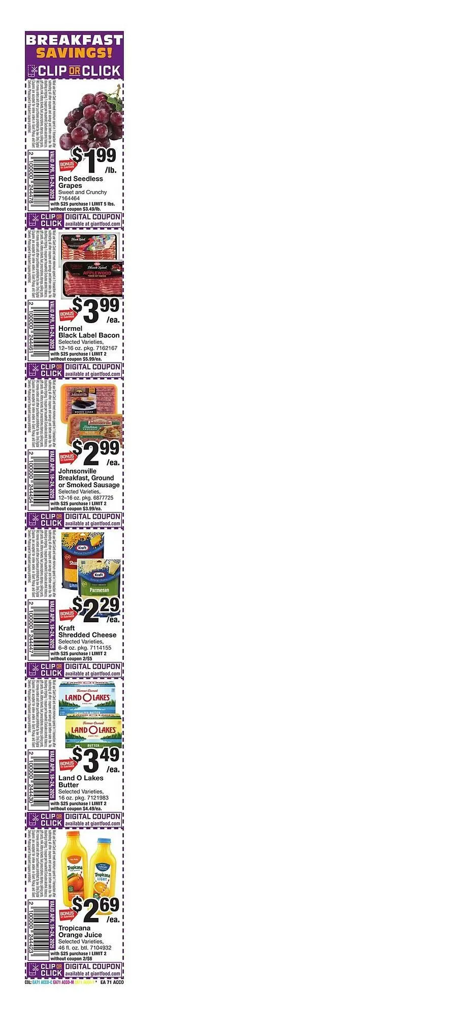 Weekly ad Giant Food Weekly Ad from April 18 to April 24 2025 - Page 13