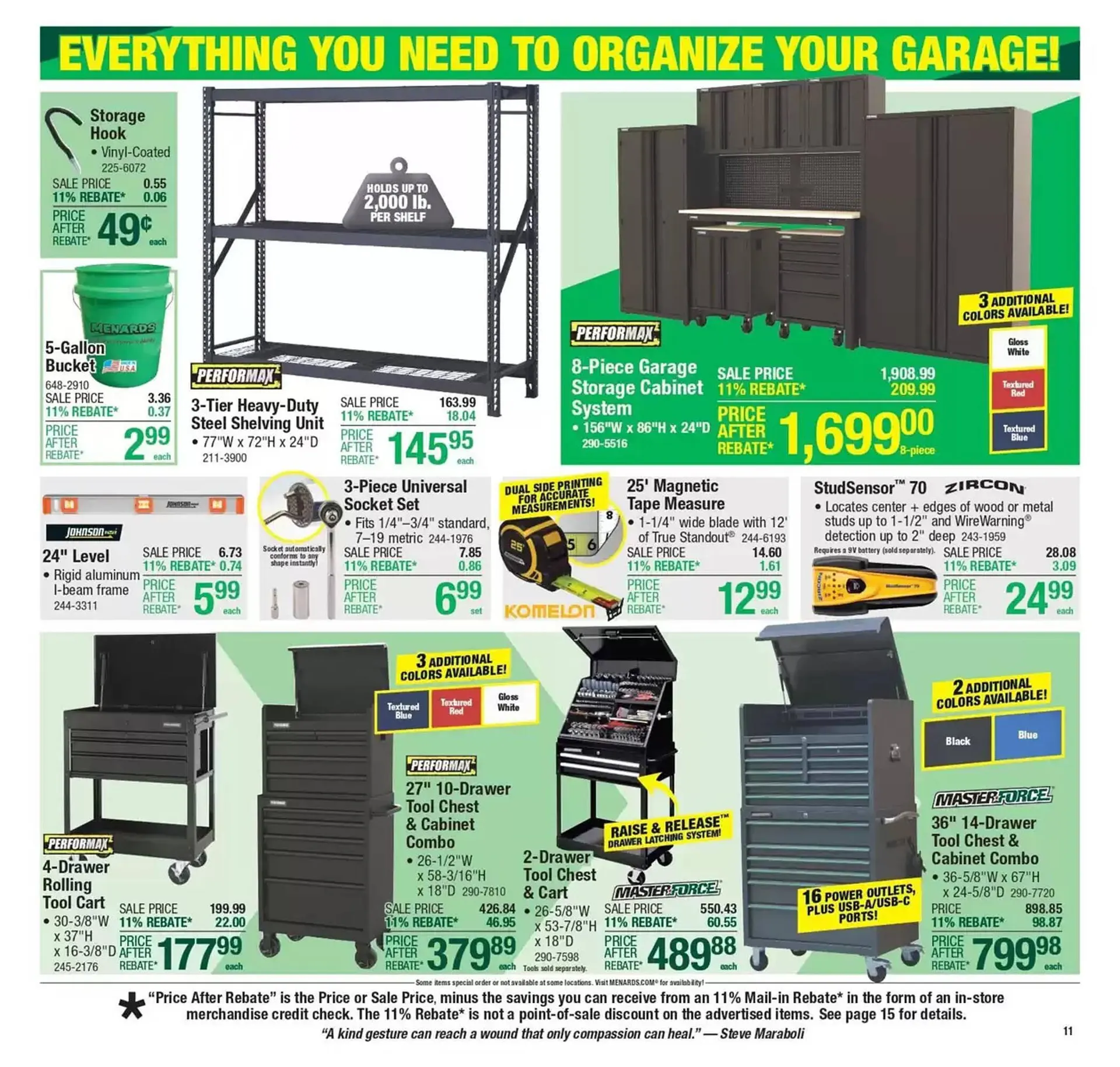Weekly ad Menards Weekly Ad from February 16 to March 2 2025 - Page 20