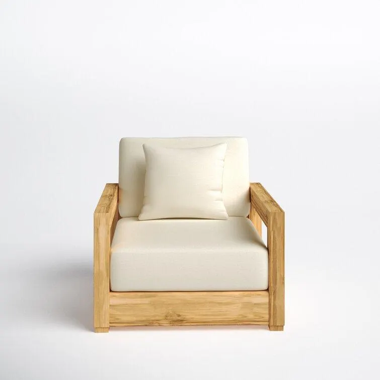Melrose Teak Outdoor Lounge Chair