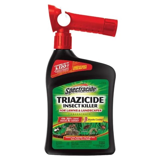 Spectracide Triazicide For Lawns and Landscapes 32.0 -fl oz Hose end sprayer Concentrate Insect killer