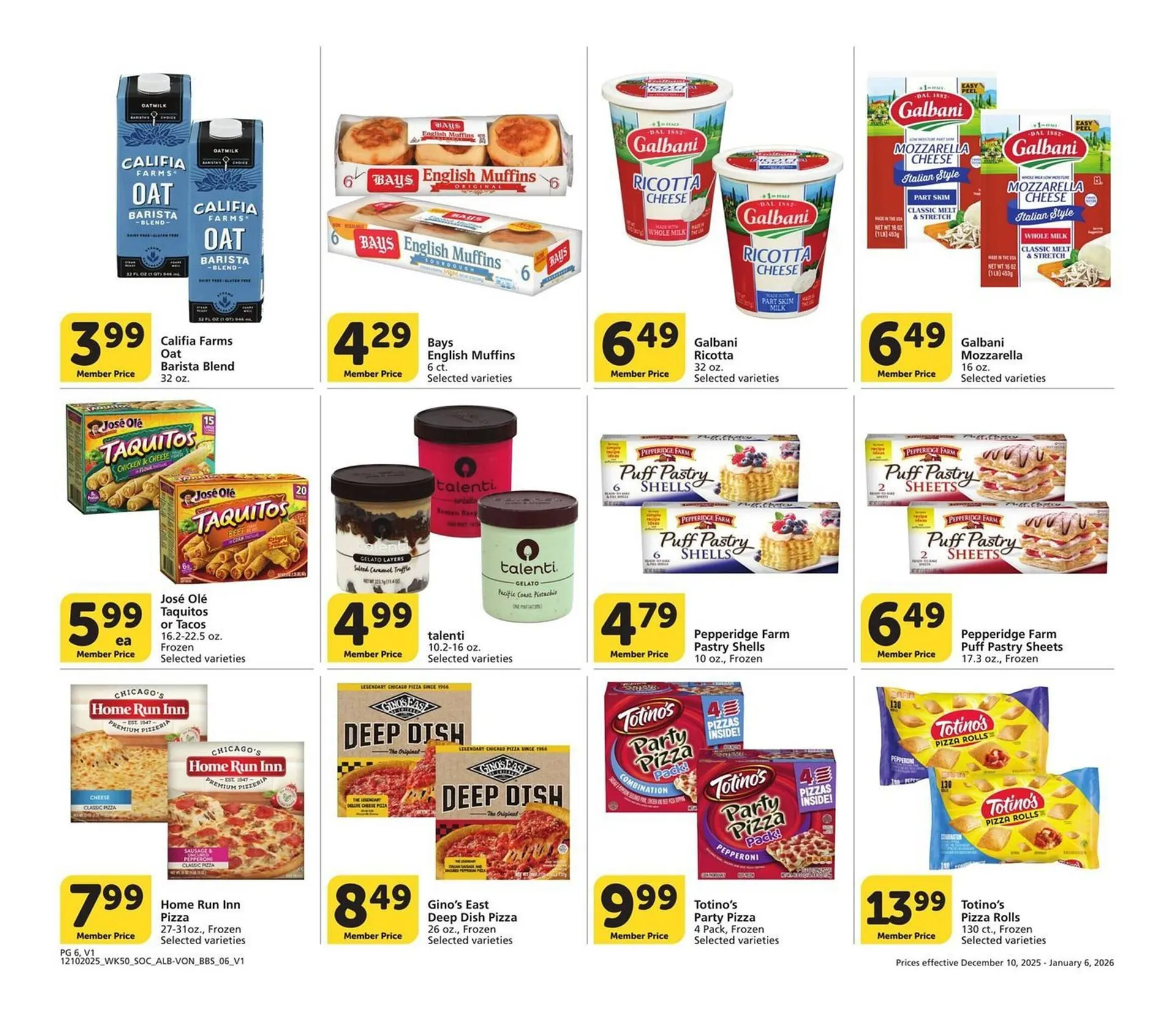 Weekly promotion Albertsons weekly ad spanning from December 10 to January 6 2026 - Page 6 for Catalogue 365
