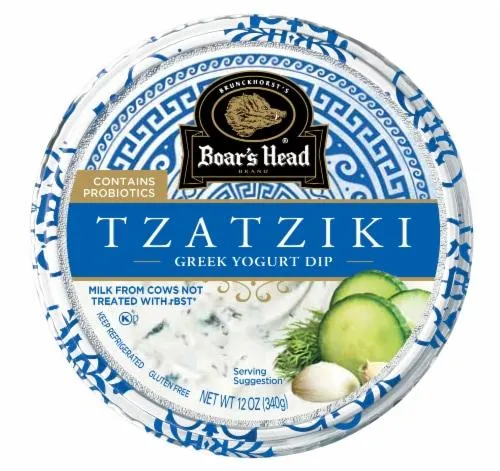Boar's Head Tzatziki Greek Yogurt Dip 12 oz