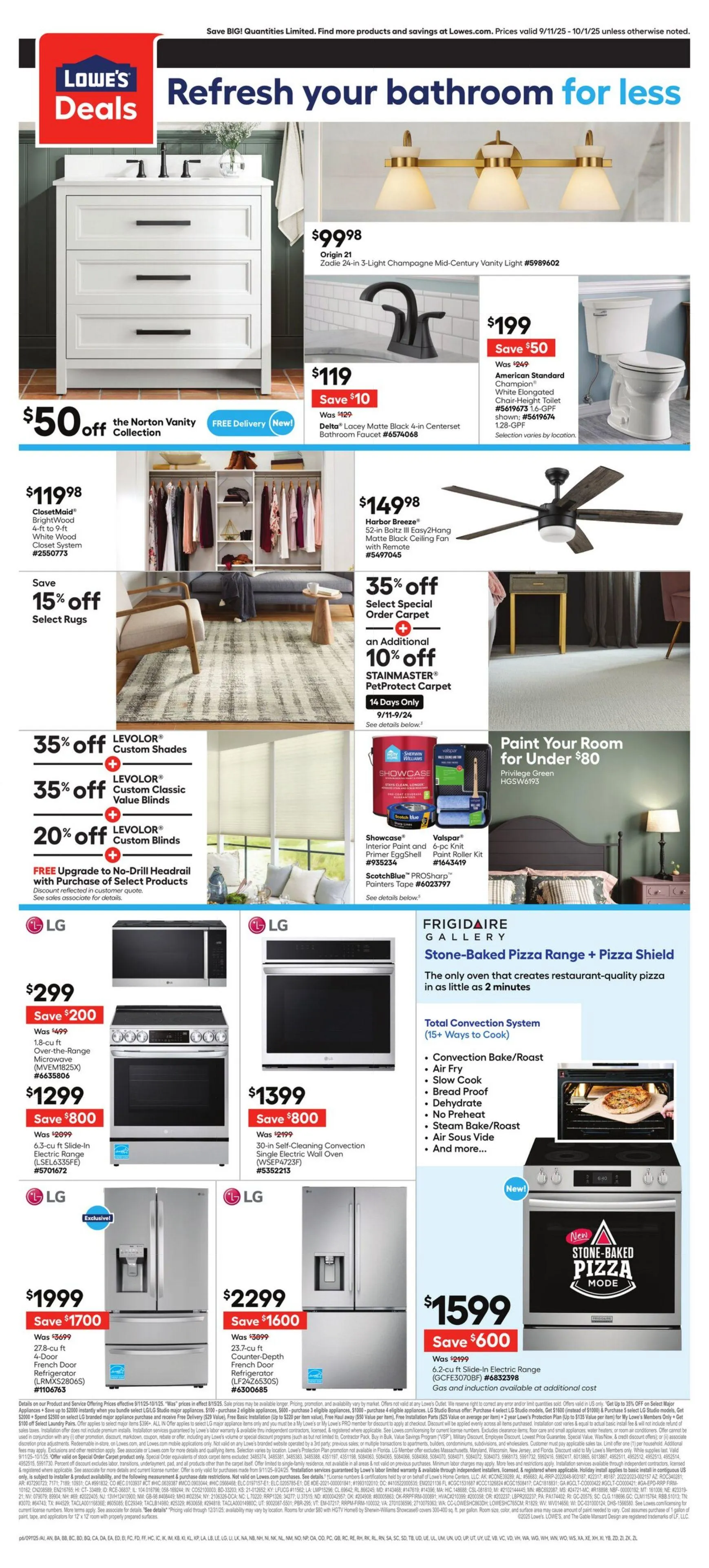 Weekly ad Lowe's from September 11 to October 1 2025 - Page 6