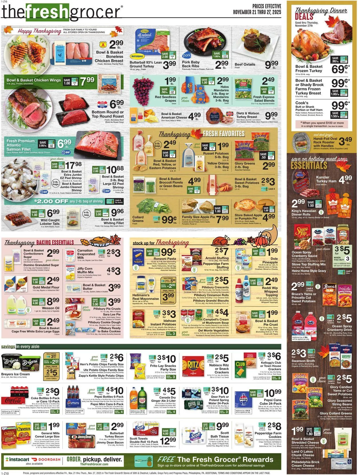 Weekly ad Gerrity's Supermarkets Current weekly ad from November 20 to November 27 2025 - Page 1