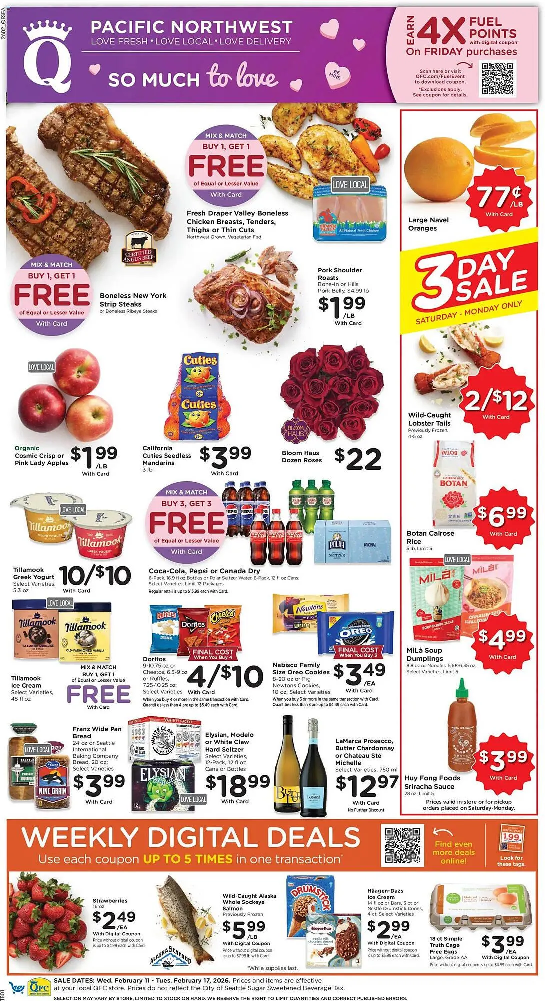 QFC weekly ad - 1