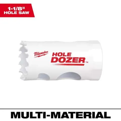 Milwaukee Hole Dozer 1-1/8 in. Bi-Metal Hole Saw