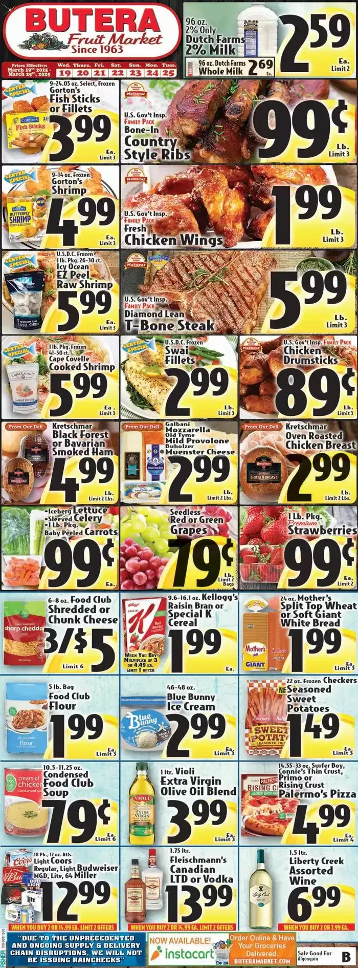 Weekly ad Butera weekly ad from March 19 to March 25 2025 - Page 1