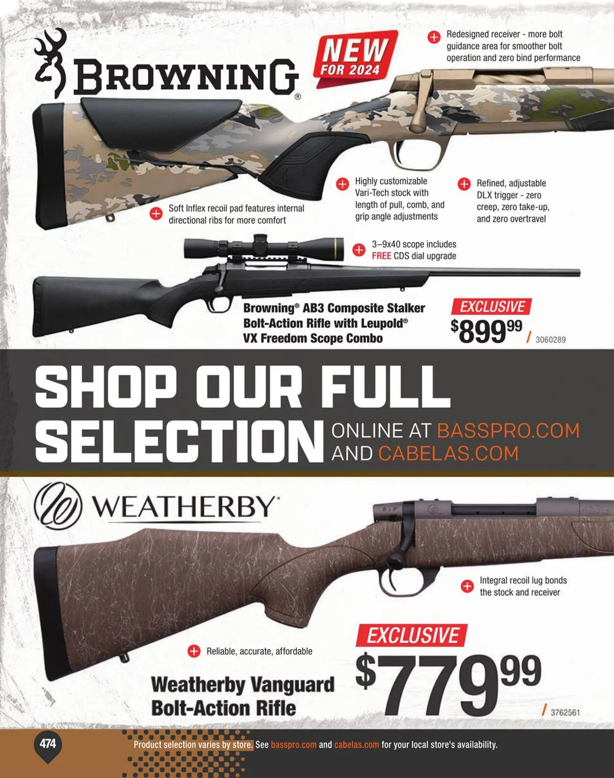 Weekly ad Bass Pro Current weekly ad from September 4 to September 18 2024 - Page 474