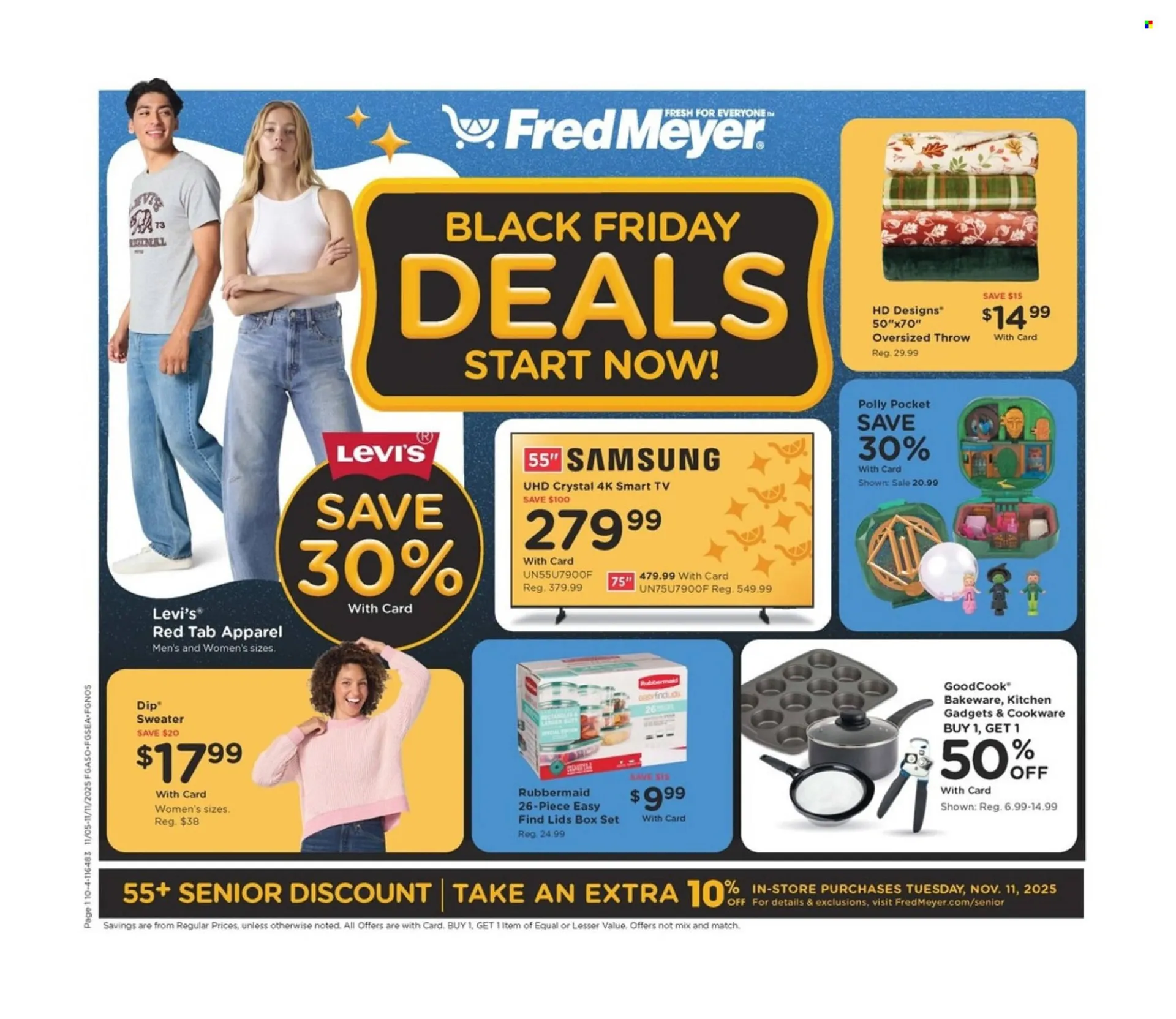 Weekly ad Fred Meyer weekly ad from November 5 to November 11 2025 - Page 1