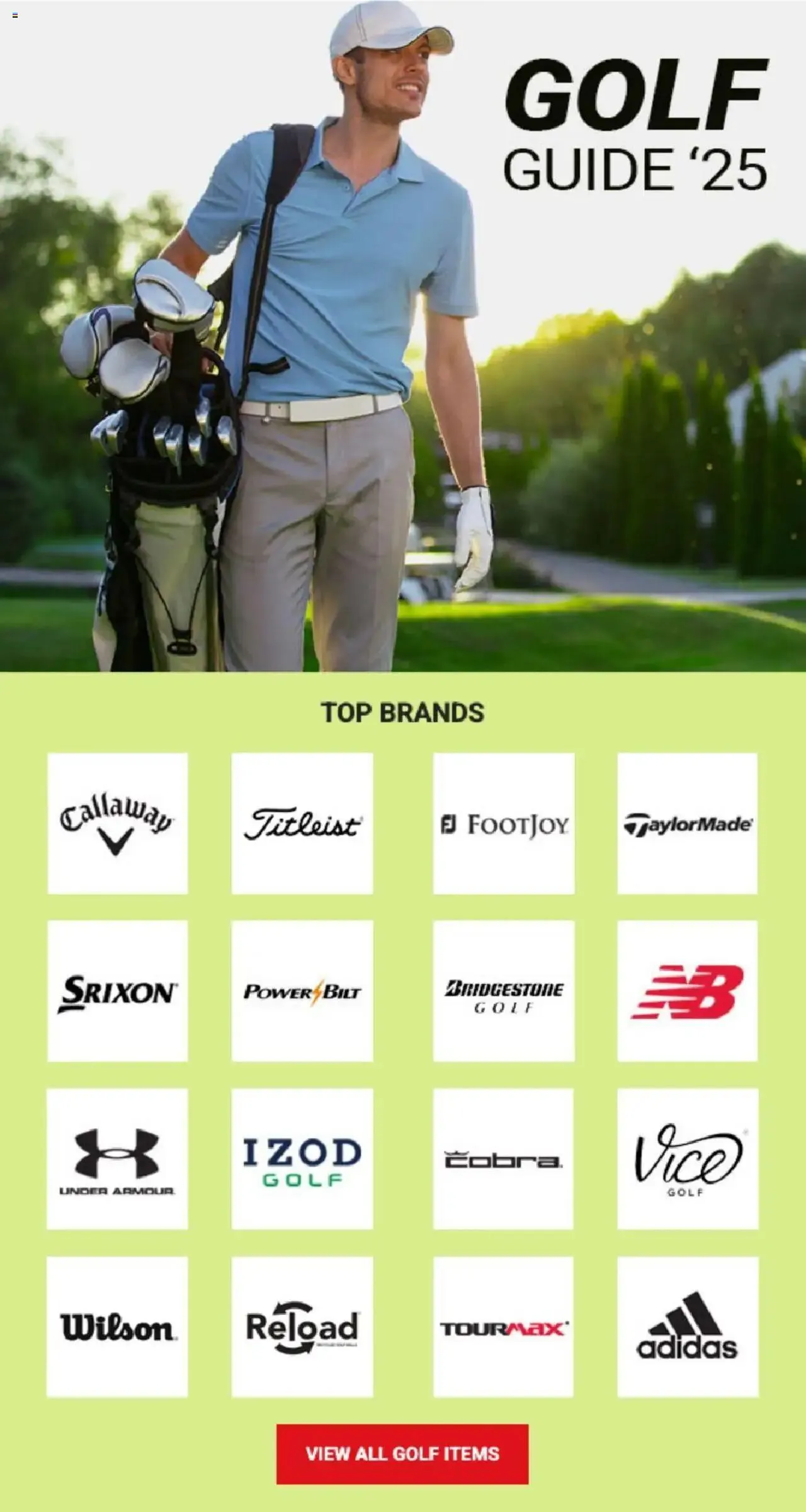 Dunhams Sports Golf Guide - 1