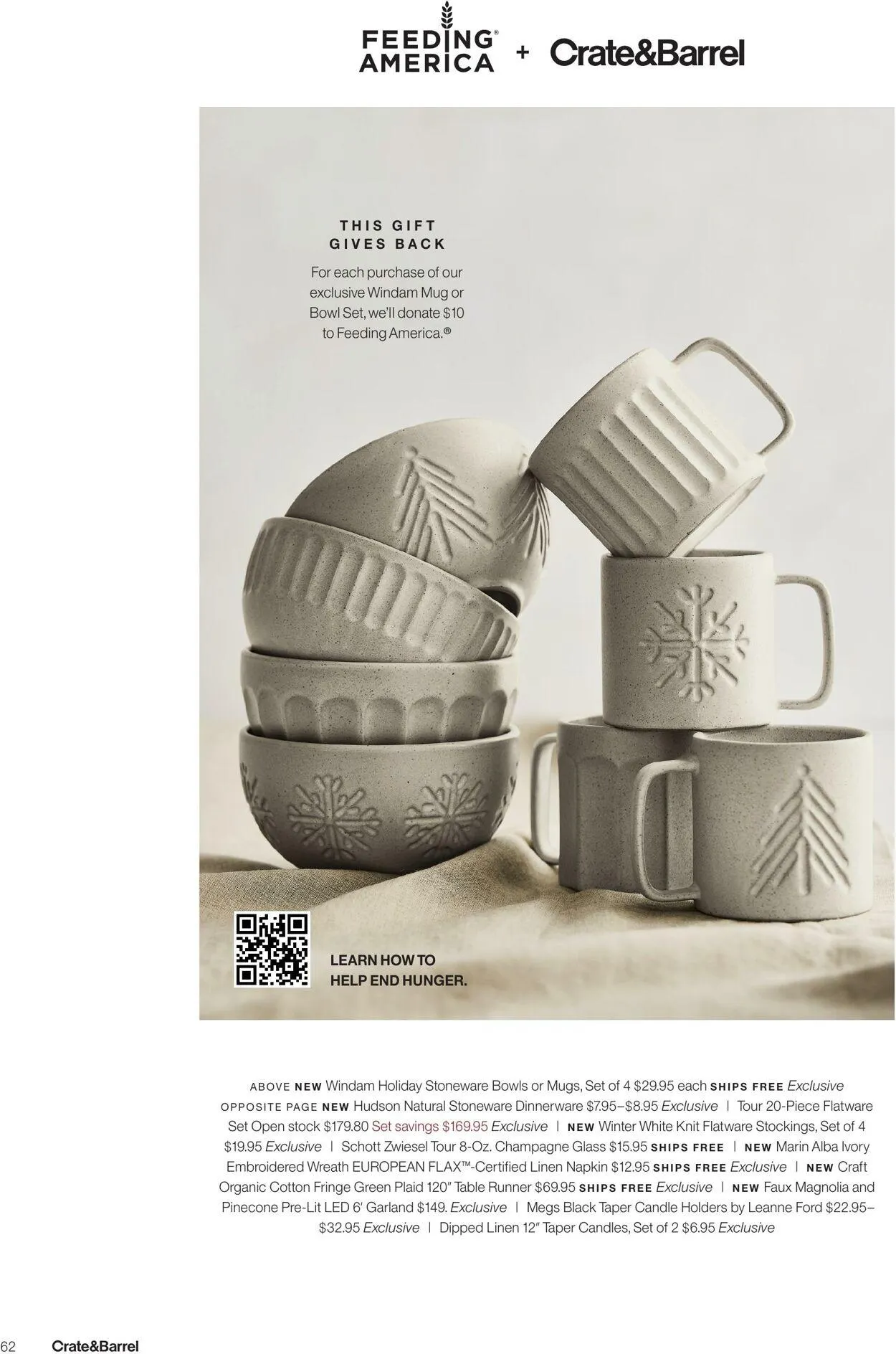 Weekly ad Crate & Barrel from November 4 to January 1 2025 - Page 62
