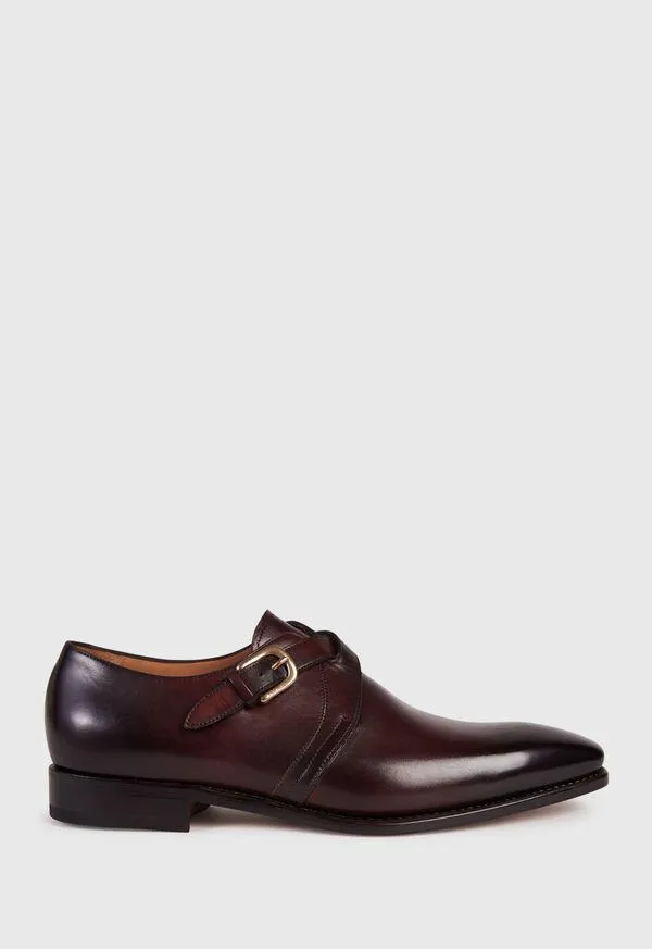 Galante Double Cross Monk Strap