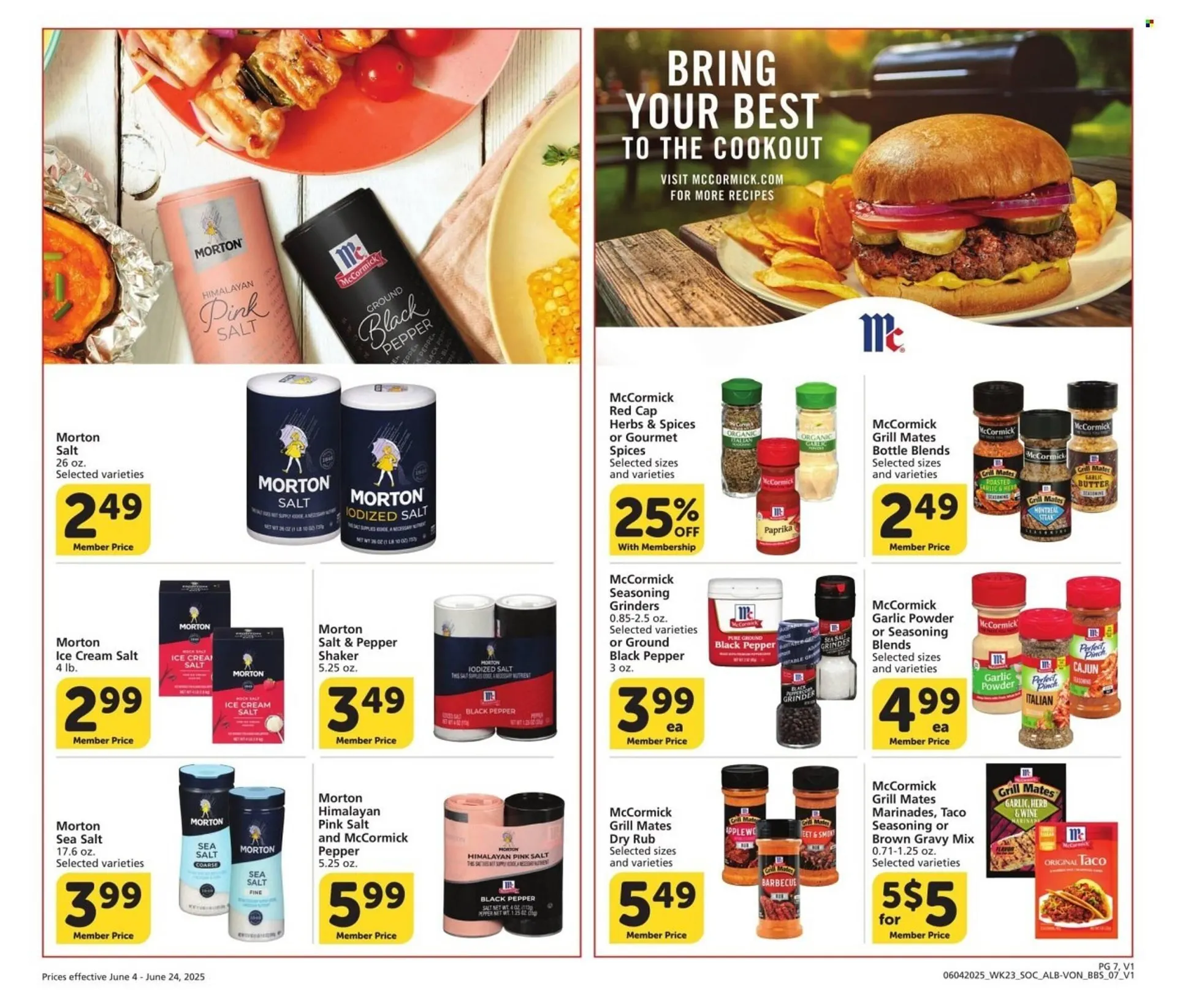 Weekly ad Albertsons Weekly Ad from June 4 to June 24 2025 - Page 7