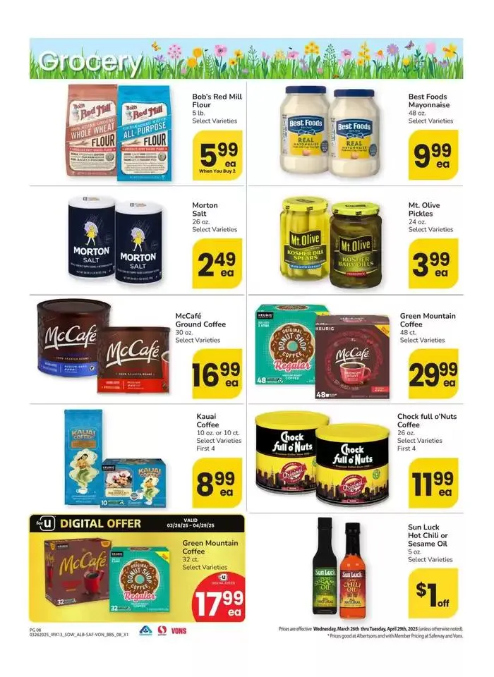 Weekly ad Albertsons - Southwest - BBS from March 26 to April 29 2025 - Page 8