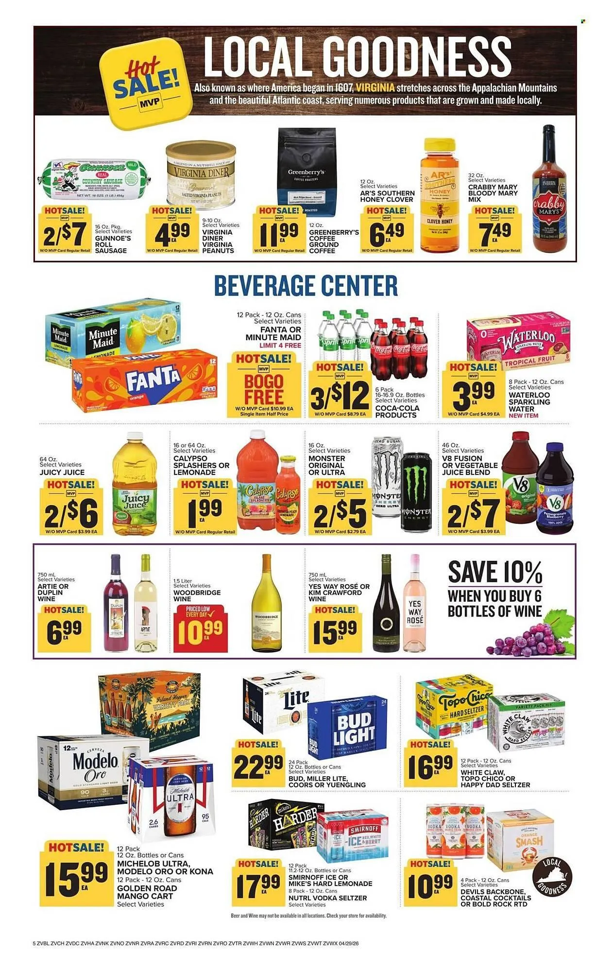 Weekly promotion Food Lion weekly ad spanning from April 29 to May 5 2026 - Page 6 for Catalogue 365