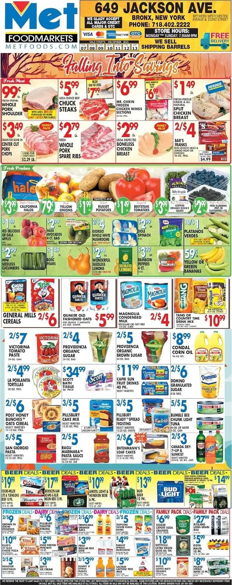 Weekly ad Met Foodmarkets weekly ad from December 7 to December 13 2025 - Page 1